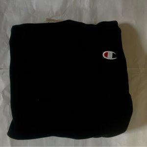 Black Champion Crew Neck Sweatshirt